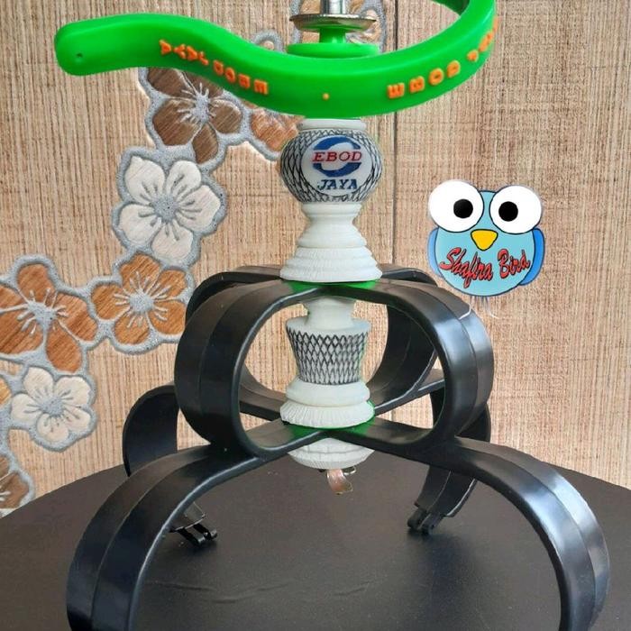 DISKON Mahkota cakram sangkar murai, pion dan gantungan ebod jaya 1 set lengkap READY STOCK