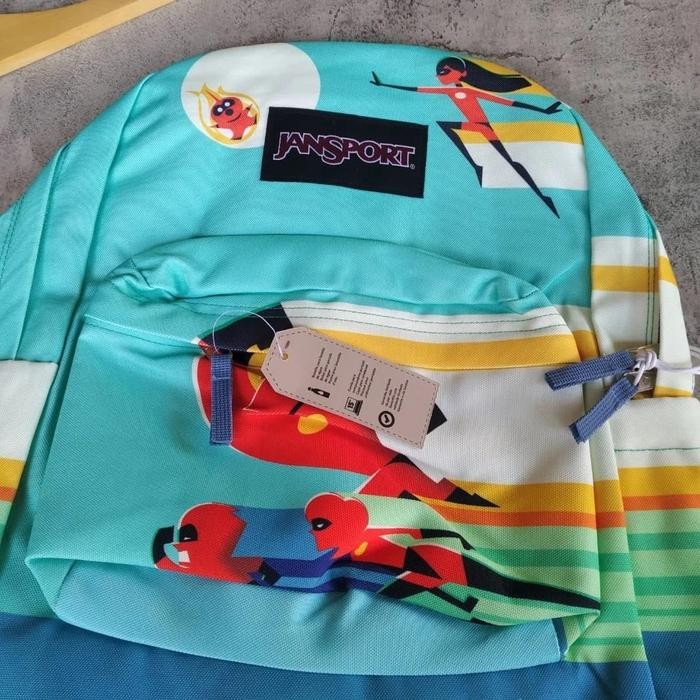 Tas JanSport Superhero Original Uniseks Tas Dengan Design Lucu dan Menarik Cocok Buat anak anak