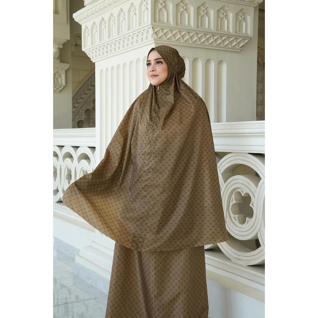 Monogram Mini Capsule Prayer Robe - Tan