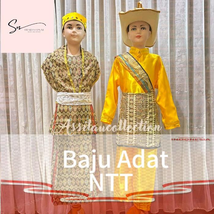 adat NTT anak Baju adat NTT anak satuan & Aksesoris - No 3, Anak Laki