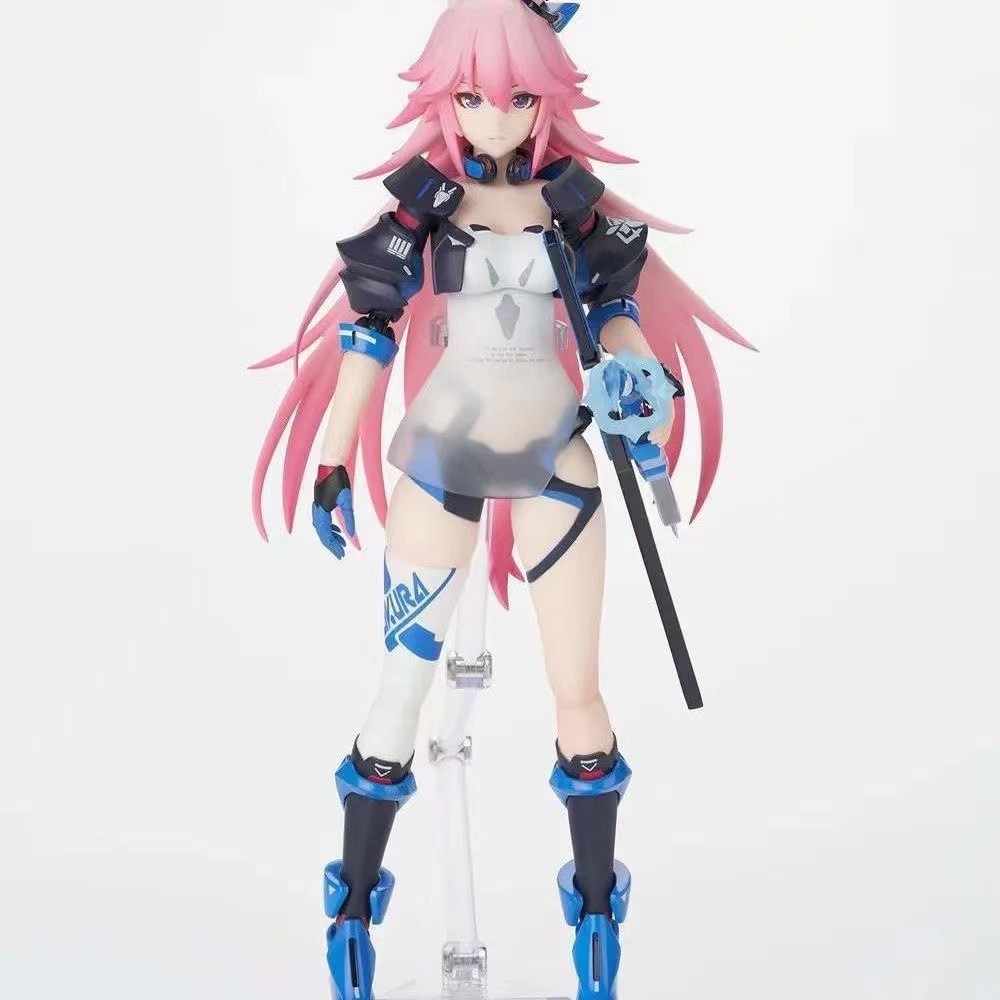 22cm ARCTECH Houkai 3rd Sakura Yae Anime Figure Yae Sakura Royal God Outfit Honkai Impact 3 Action