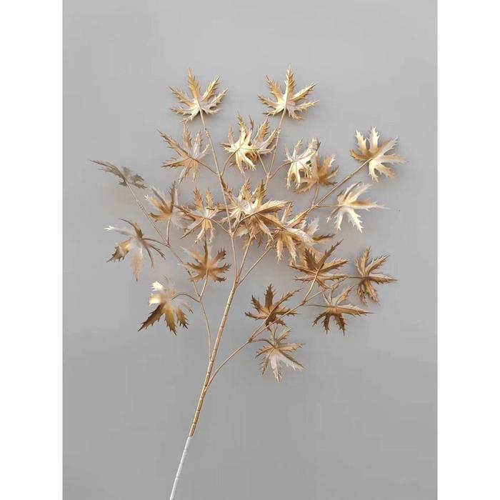 Daun Gold Daun emas Artificial flower Leaf gold tanaman emas /