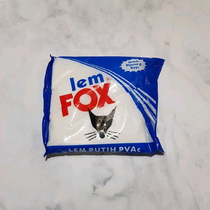 [ GROSIR ] LEM FOX PUTIH REFILL PLASTIK 350 GRAM