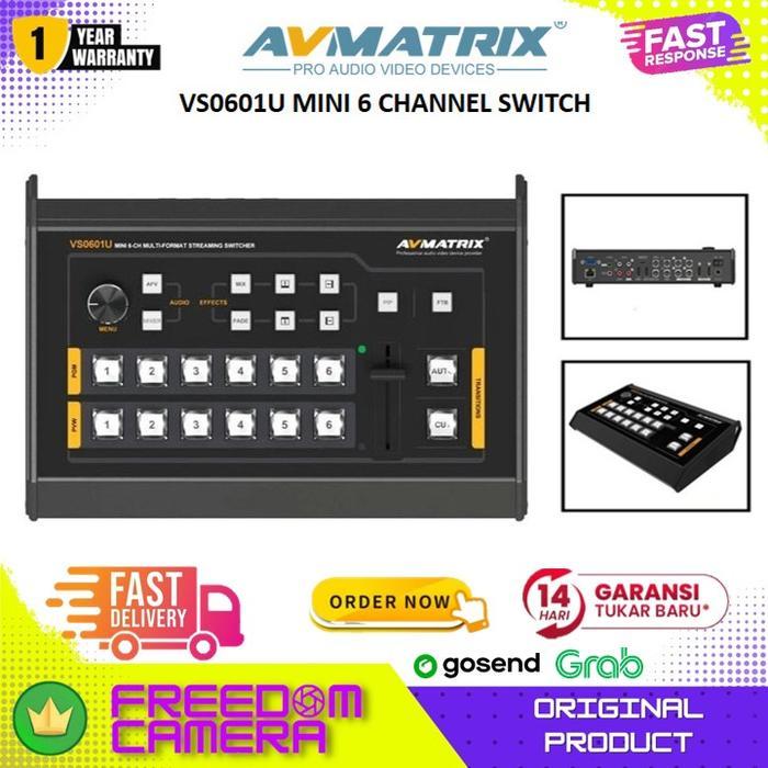 AVMatrix VS0601U 6-Ch Multi-format Mini Video Switcher