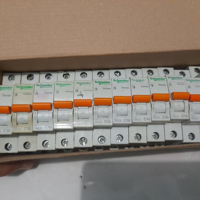 MCB Domae Schneider 1P 6A 10A 16A 20A Seken Normal