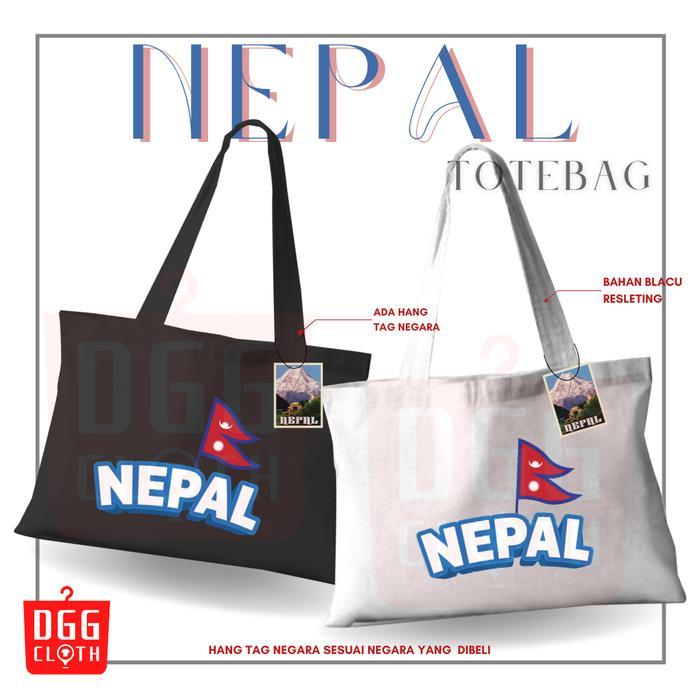 DGGClothing Totebag Souvenir Nepal Tas Oleh Oleh Nepal Model 2