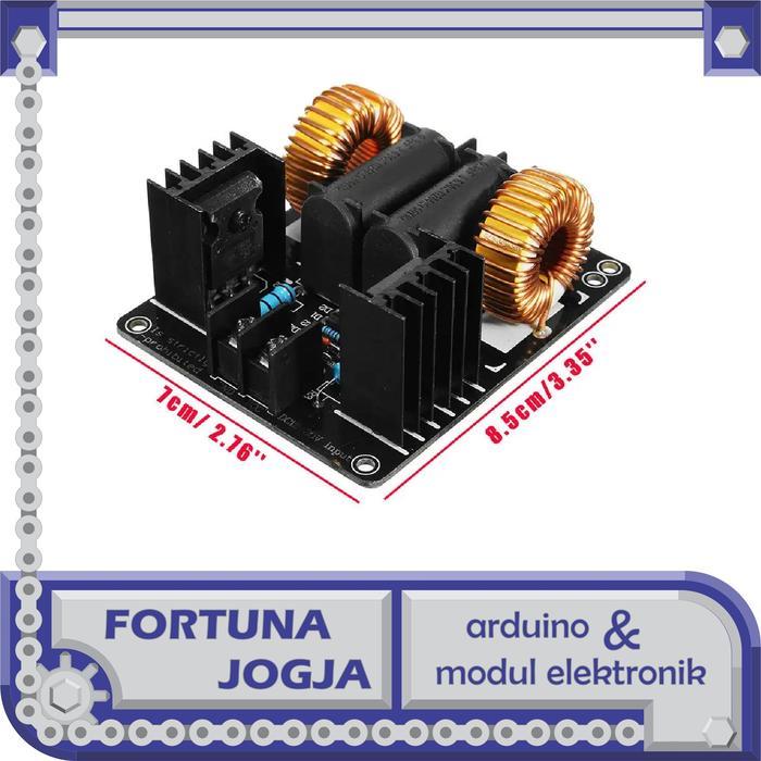 MODUL ZVS KONTROLLER PEMANAS INDUKSI 1000W INDUCTION HEATER DC 12V-30V