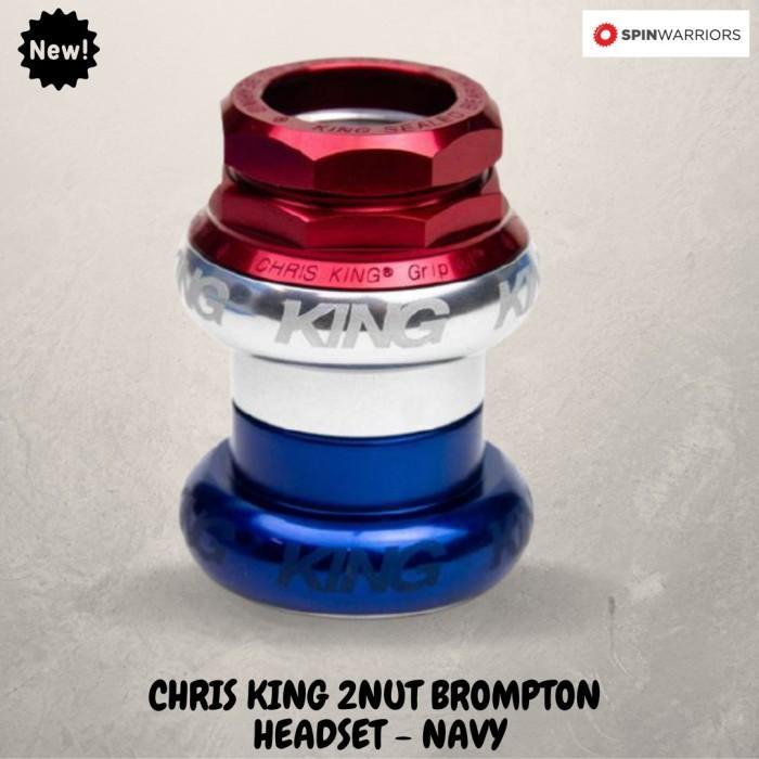 Headset Sepeda - Chris King 2Nut Brompton Headset - Patriot