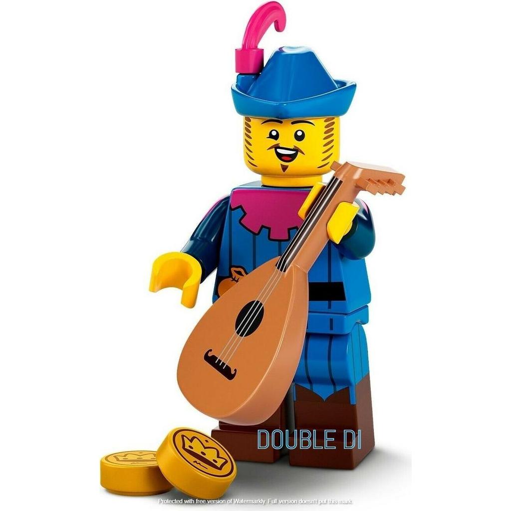 LEGO Minifigures Series 22 - Troubadour Minifigure Seri #3 King Castle