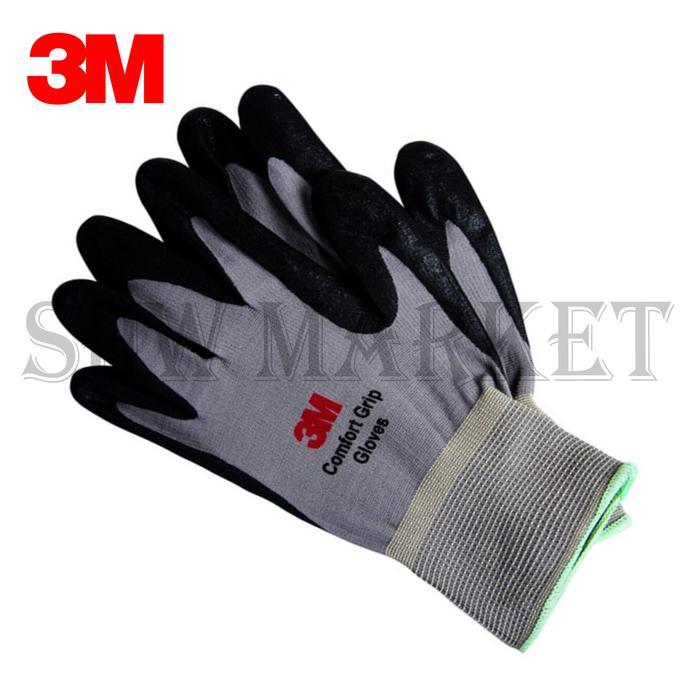 SALE  3M Comfort Grip Gloves Sarung Tangan Safety Gloves Size M L - 710711 ORIGINAL