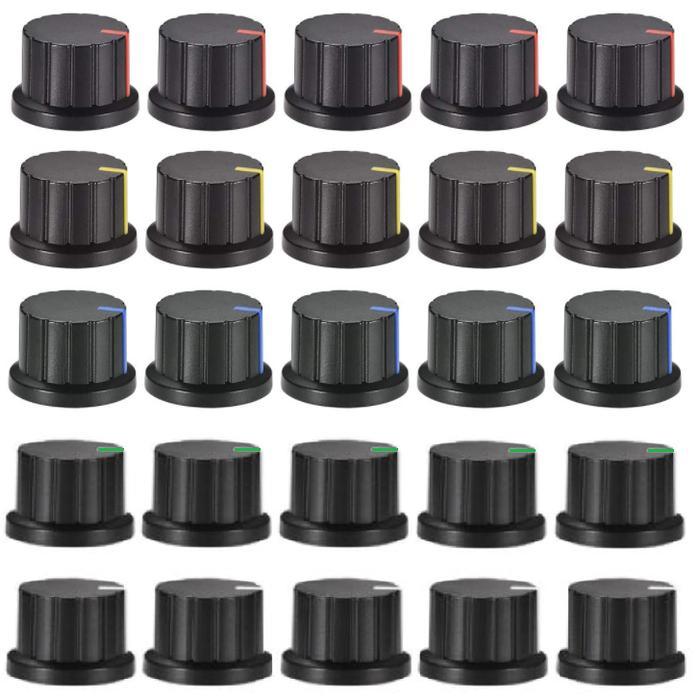 Knop Besar 24Mm Potensio Potensiometer Amplifier Knob Potentiometer