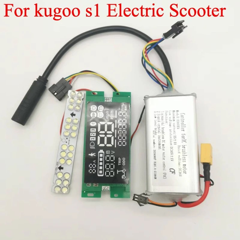 Terbatas Electric Scooter 36V Motherboard Controller LCD Display Screen Replacement Part for Kugoo S