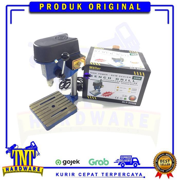 MESIN BOR DUDUK MINI 6MM BENCH DRILL VARIABLE SPEED MOLLAR MLR - BD006