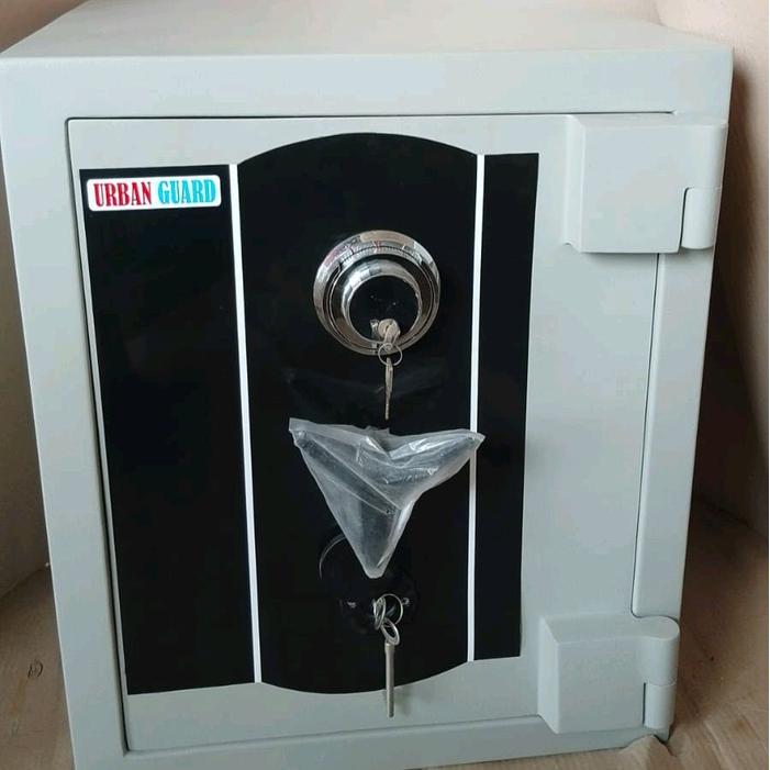 Cuci Gudang Brangkas 60Cm Kecil Mini Tahan Api Lebar 50Cm Uang Arsip Dokumen Rumah Brankas Uang Emas