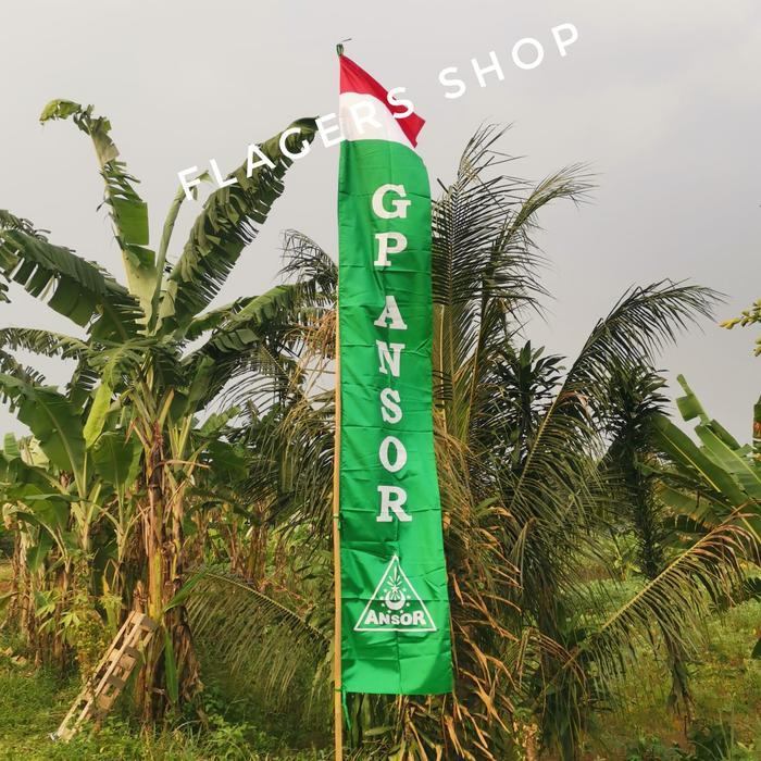 Bendera Umbul Umbul Gp Ansor 3 Meter Diskon Sale