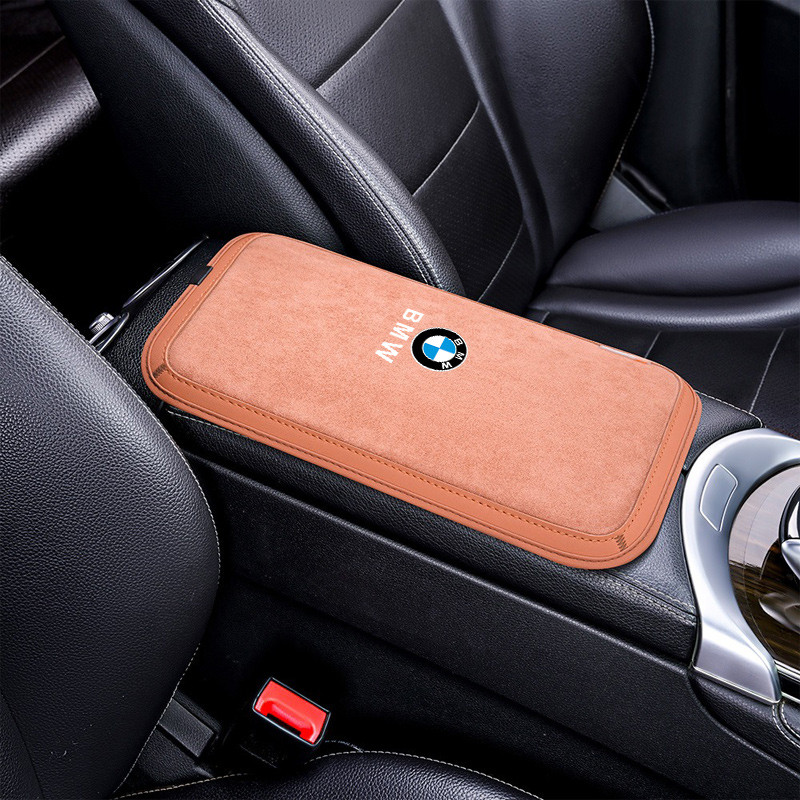 Car Armrest Box Pad Non-Slip Protection Mat for BMW 1 3 5 7 Serie X1 X3 X4 X5 F10 F15 F16 E39 F30 M3