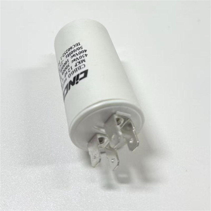 Motor Run Capacitors 250V 400V 450V CBB60 12uF 4pins SH DB AC 450VAC Water Pump motor starting