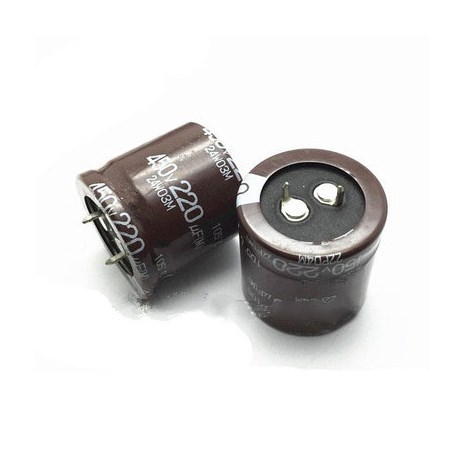 10PCS 450V220UF 220UF 450V electrolytic capacitor 30*30MM