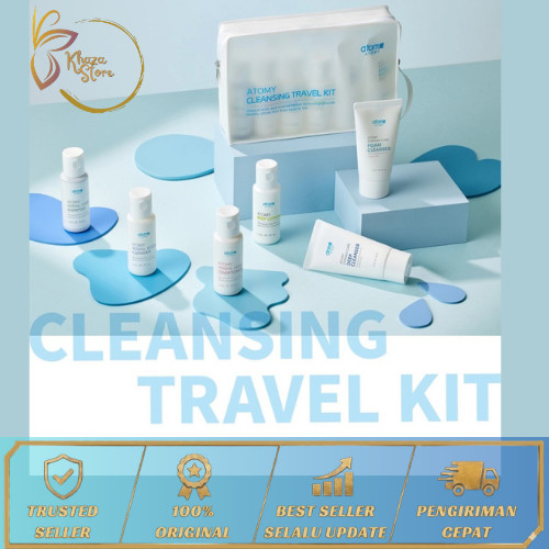 Cleansing Travel Kit Atomy isi - 6 | Sabun travel | Shampo dan Kondisioner | solusi praktik untuk be