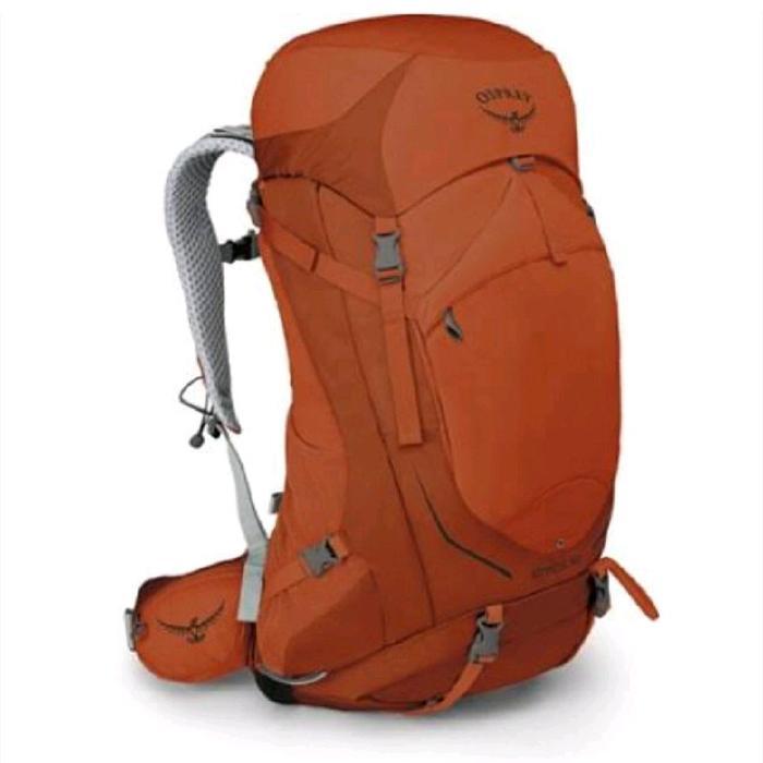OSPREY STRATOS 50 ORANGE BACKPACKING TAS GUNUNG HIKING TREKKING CAMPING