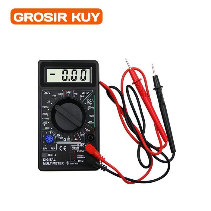 Multitester/Multimeter Digital DT-830B Multimeter DT830B / DT-830B Tofuda Model Avometer