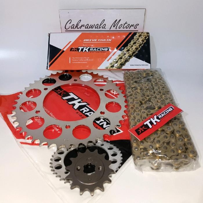 Gear Set Tk 520 Crf 150 & Rantai Tk Hs