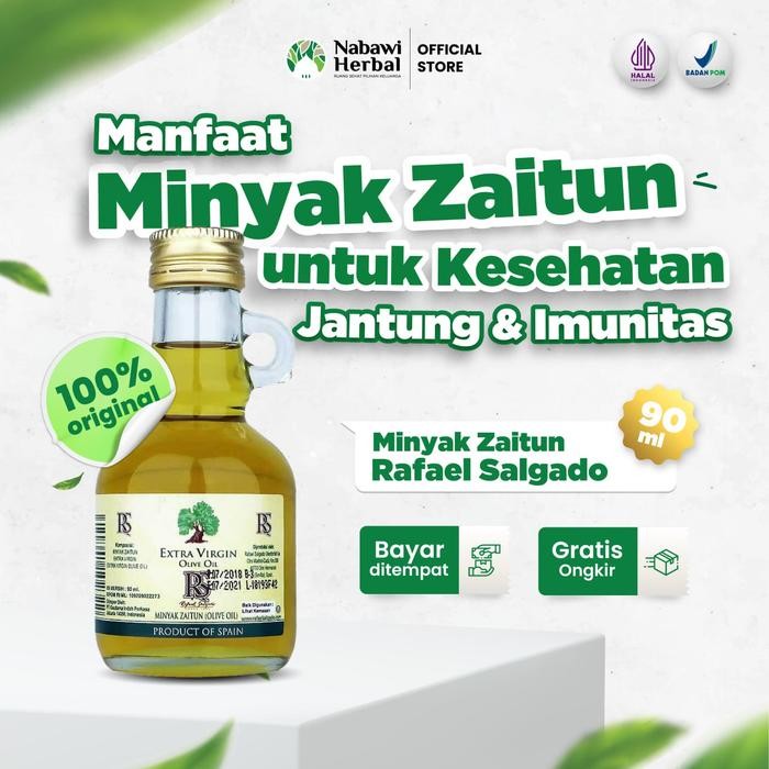 

Stok Baru Minyak Zaitun Rafael Salgado 90ml Extra Virgin Olive Oil