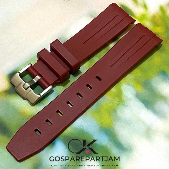 STRAP TALI JAM RUBBER MELENGKUNG 20 MM