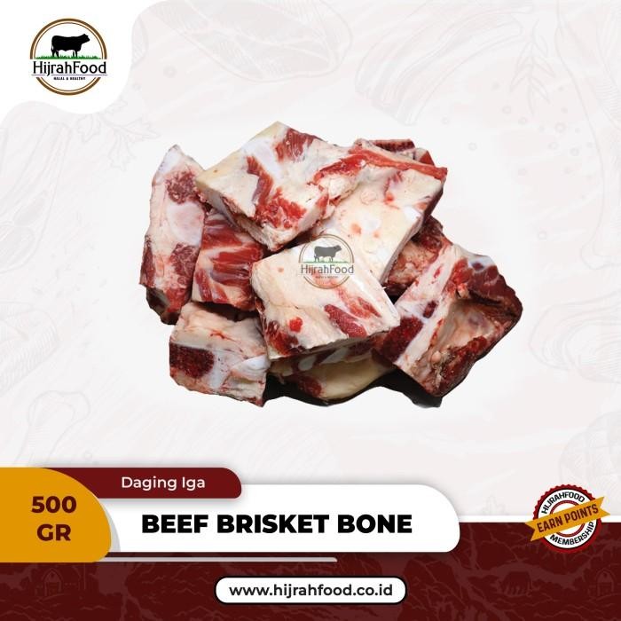 

Pilihan- Iga Tulang Muda Jando Sandung Lamur Sapi Beef Brisket Bone Aus 500 Gr