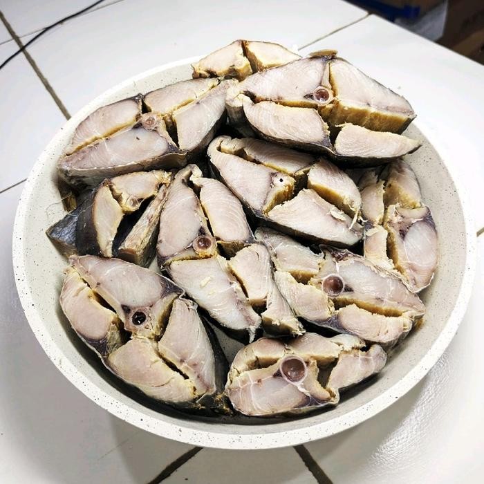 

Pilihan- Ikan Asin Tenggiri Potong Empuk Ngeprul 1Kg Murah
