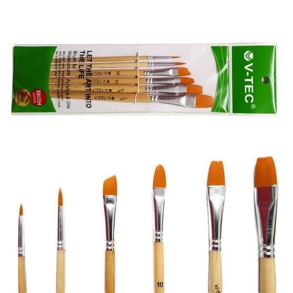 

Pilihan- Kuas V-Tec Brushes Set Isi 6 Type A21547-6A/6A