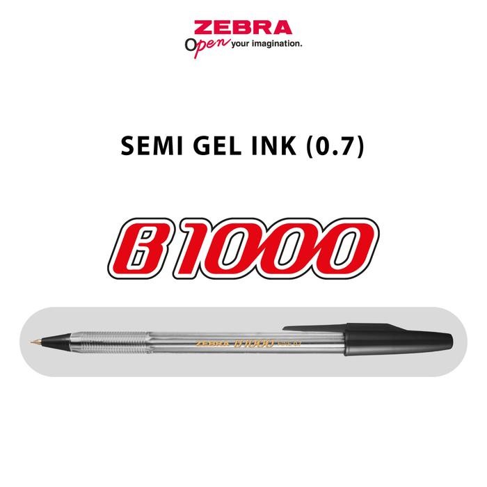 

ZEBRA B-1000 0.7 - Pulpen Semi Gel