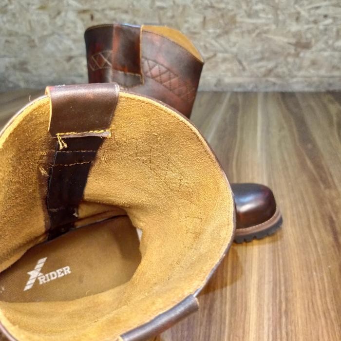 LONG SAFETY BOOTS MODEL REPLIKA REDWING PECOS XRIDER