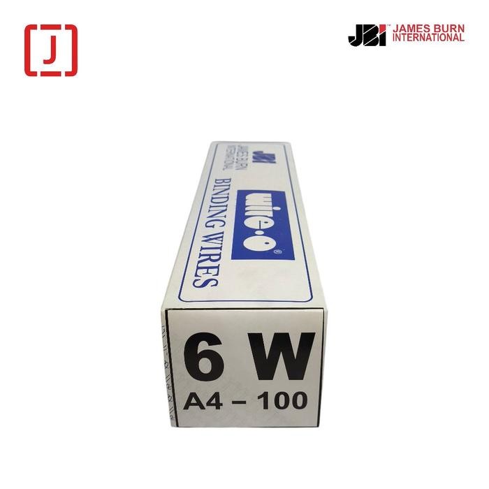 

JBI SPIRAL KAWAT A4 3:1 NO. 6 (3/8") - PUTIH (BOX ISI 100 BATANG) - SPIRAL BINDER BUKU