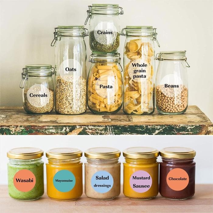 

NIIMBOT B1/B21/B21Pro/B31 Stiker Label Bulat Termal Stiker Tanggal Produksi Makanan Kue Stiker Segel