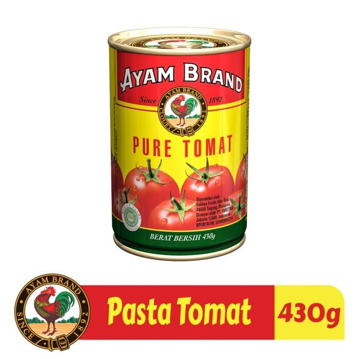 

Pilihan- Ayam Brand Tomato Puree 430 Gr - Pasta Tomat Kaleng Halal Tanpa Msg