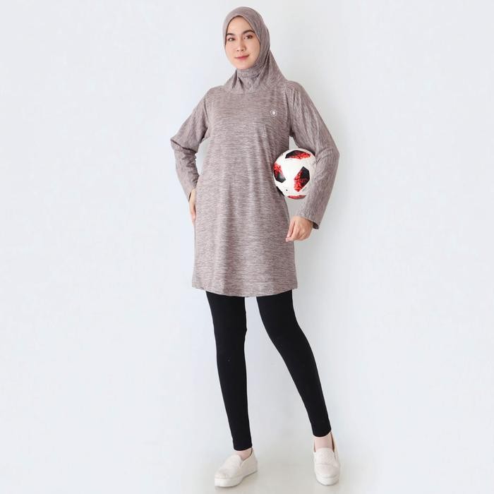 Tunik Hijab Set Olahraga Baju Senam Tennis Bersepeda Yoga