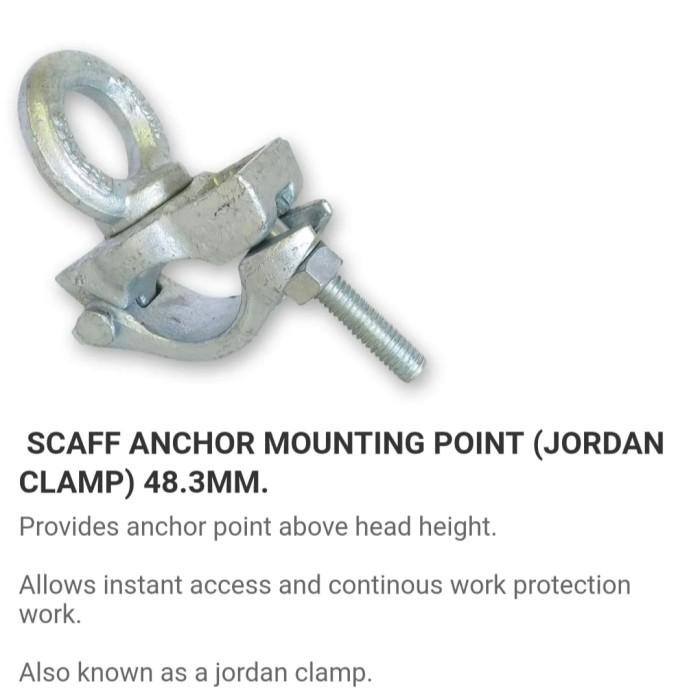 Safety Clamp For Scafolding Not Jordan Clamp