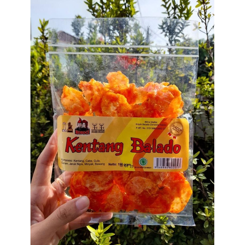 

ORIGINAL Kentang Balado Kokoci Asli Payakumbuh Keripik Balado Cemilan Makanan Ringan Snack Oleh Oleh