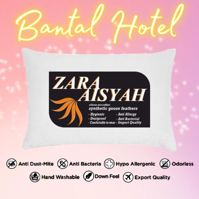 King Koil Latexs - Bantal Guling Zara Aisyah Hotel Bintang 5 Microfiber Empuk