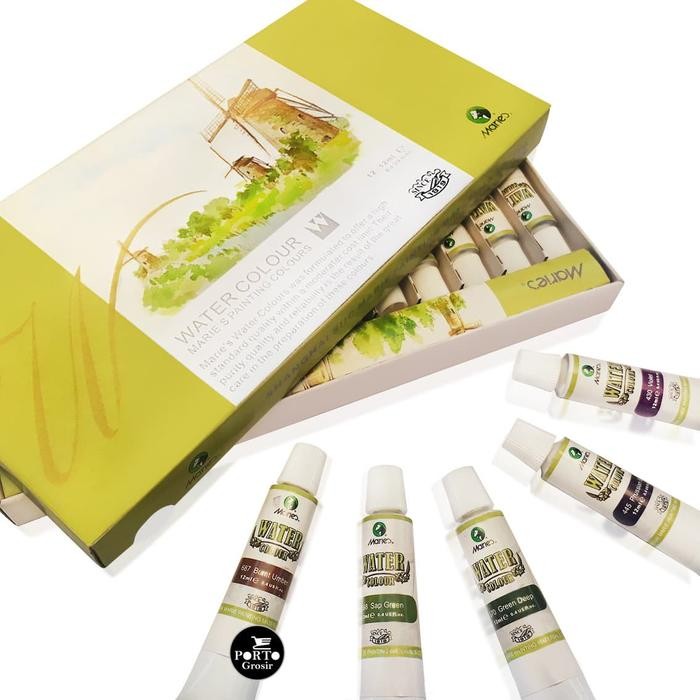 

NEW PRODUK MARIES WATER COLOUR 12X12 ML MAWAR-89