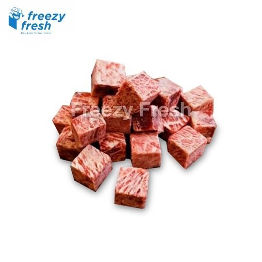 

Pilihan- Saikoro Beef Meltique Grade B 1 Kg By Mafia Daging