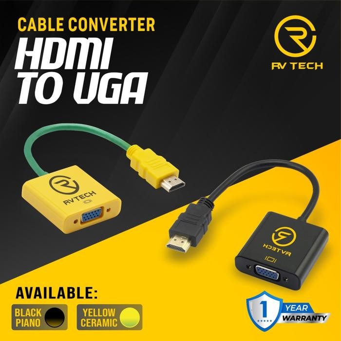 Terbaik Converter Hdmi To Vga Rvtech 100% Ori