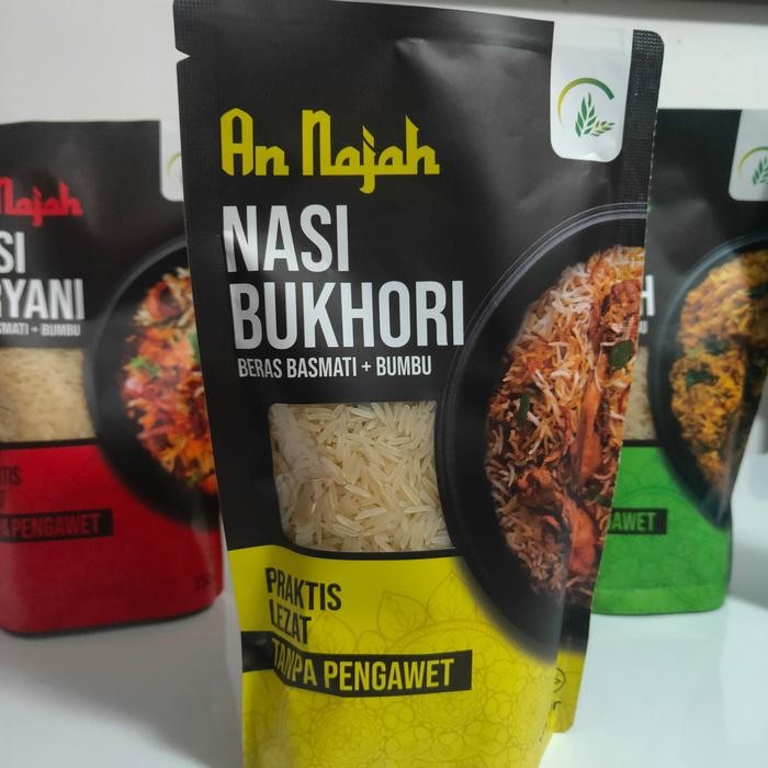

Stok Baru AnNajah Nasi Bukhori Beras Basmati + Bumbu