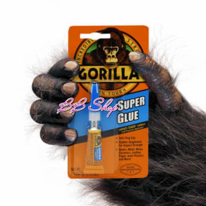 

Gorilla Lem Super 3 Grm Super Glue Impact Tough 3G