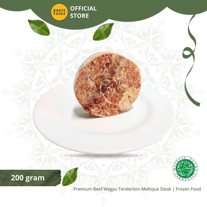 

Pilihan- Beef Steak Wagyu Tenderloin Import Meltique Premium 200 G