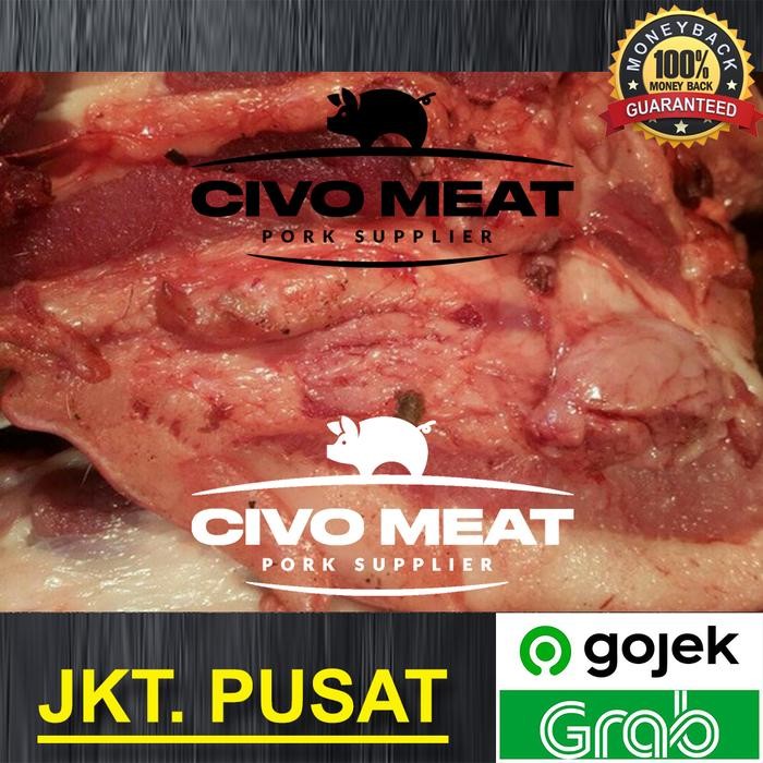 Pilihan- Daging Babi Bagian Leher Babi 1Kg
