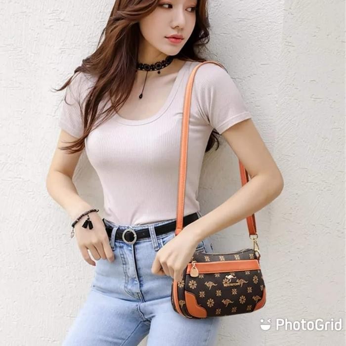 tas selempang wanita murah branded lokal tas andin slingbag