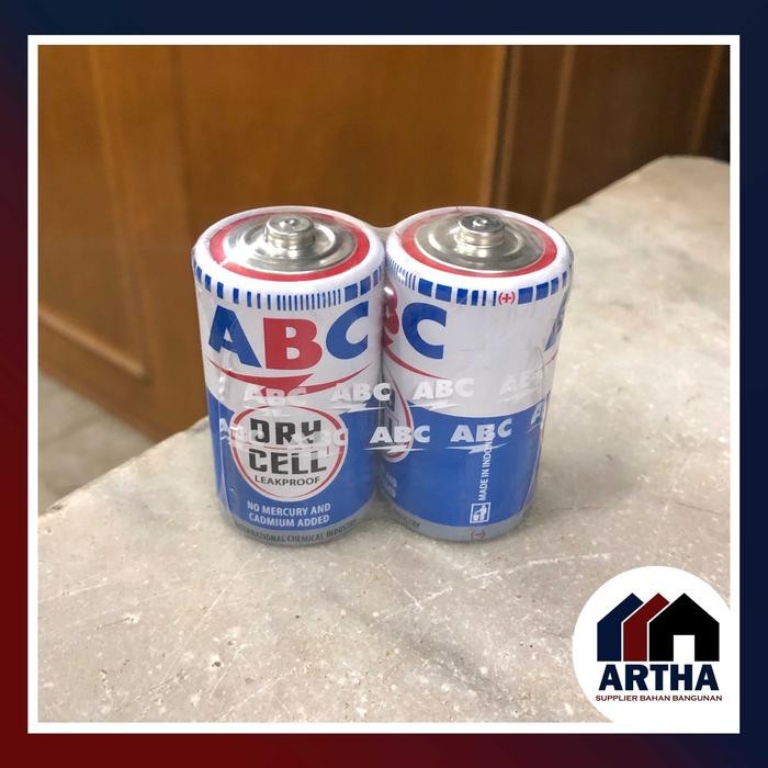 RJ Baterai ABC R20S / Baterai Besar ABC / Baterai Jumbo ABC ( Isi 2 )