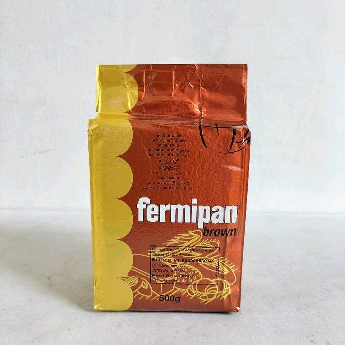 

Stok Baru Fermipan Brown Ragi Instant 500 Gram